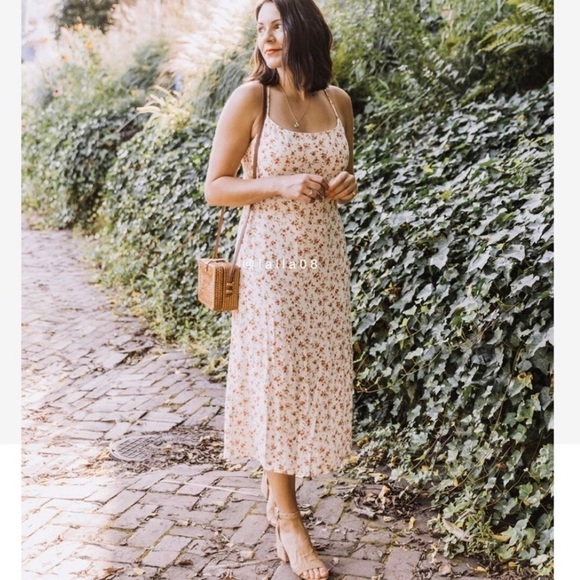 Reformation Sloane Midi Dress Tosca - Picture 11 of 11